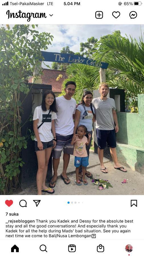 The Lucky Cottage Nusa Lembongan  Luaran gambar
